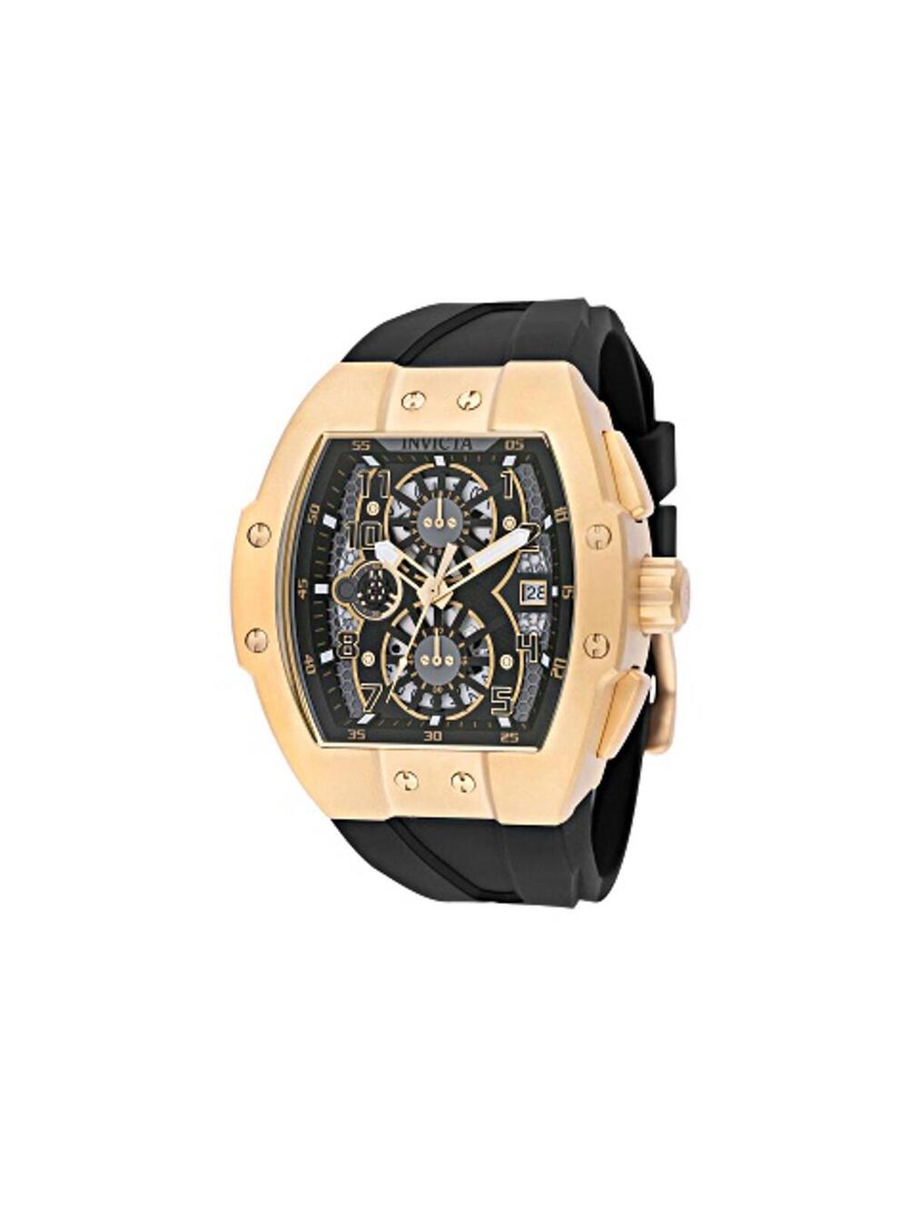 Invicta Racing Gridlock Men's Watch - 47mm, Black (48029)